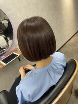 フラワーバイ ビーガーデン(FLOWER by B.GARDEN)&nbsp;タッセルボブ×ピンクベージュ
