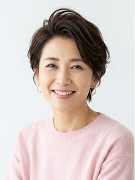 ICH GO向ケ丘遊園店 【40代50代】ペタ髪解消！トップふんわり×大人上品なショート
