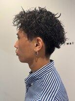 ウォルト(walt)&nbsp;栄 メンズ ツイストスパイラルパーマ 束感ショート
