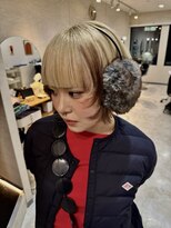 モト 船橋(moto)&nbsp;韓国風タンバルモリ×ベージュグラデーションボブ【京成船橋】