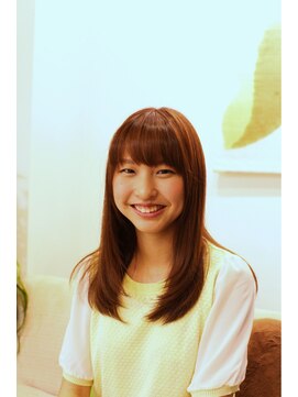 グリーンズ(Greens) うるつやナチュラルストレート/ことりベージュ