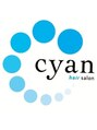 シアン(cyan)/cyan