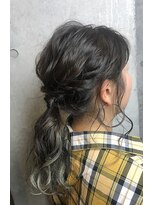 ヘアサロンエム 渋谷店(HAIR SALON M)&nbsp;ネオウルフ/外ハネ/アッシュブラウン/デザインカラー