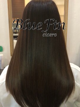 ブルーフィン シセロ(Blue Fin cicero) 髪の質を改善☆艶々さらさら柔らかストレート20代30代40代