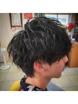 ジャンプ 常盤台(JUMP) 無造作パーマヘア