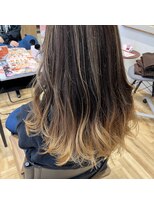 アルマヘアー(Alma hair by murasaki)&nbsp;◎ハイライトたっぷり毛先ブリーチスタイル◎
