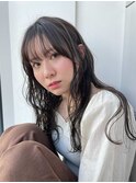 柔らかいベージュカラー×ロングレイヤー【藤枝/髪質改善】