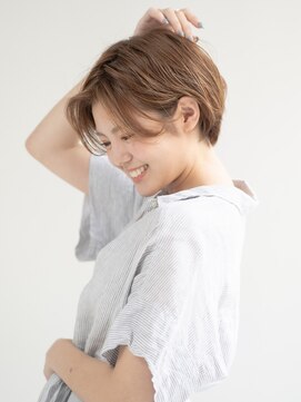 ルクスドレ 新宿(Luxe doree') くびれヘア/アースカラー/地毛風カラー/大人ヘルシー[新宿駅]