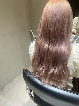 ラミ(L'ami) ロング×モーブベージュ