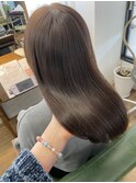 ※20代30代40代透明感カラーアッシュブラウン