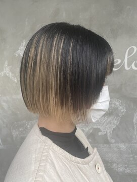 チェーロ(cielo) 【西荻窪cieloチェーロ】切りっぱなしデザインボブ