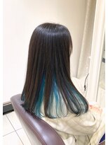 ヤヨイブレインズフェアリー(YAYOI BRAINS fairy)&nbsp;インナーカラー×エメラルドブルー