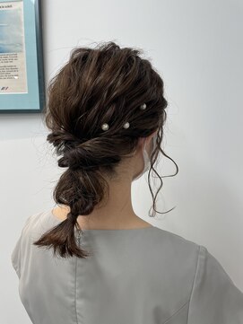 パハップスグラマシー(PER-HAPS GRAMERCY) 編み下ろしヘア