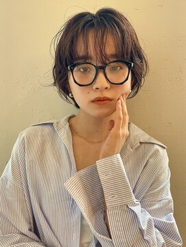 アンアミ シブヤ(Un ami shibuya) 【Un ami】ゆるっとニュアンスパーマ　大楽