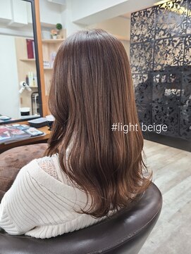 アンクラウド(an cloud) ベージュブラウン/ベージュ/ブリーチなしカラー