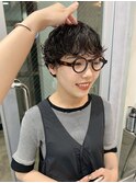 ショートパーマハンサムショートニュアンスパーマ