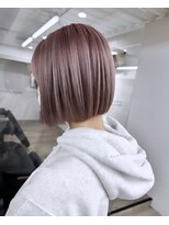 モアナバイヘッドライト 綱島店(Moana by HEADLIGHT)&nbsp;#ボブ#ピンク#ケアブリーチ#20代30代40代