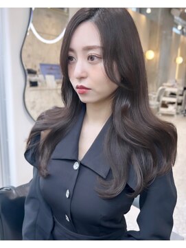 シーシンジュク 新宿南口(Sea shinjuku) 韓国ヘア/前髪×ブリーチなし韓国ヘア[新宿]