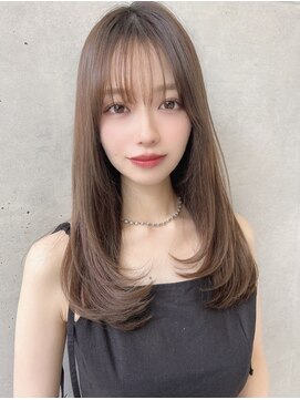 ロンド アンブル 四条烏丸(Lond ambre) 【Lond ambre】伊藤ガク　レイヤー／シルキーベージュ／小顔N