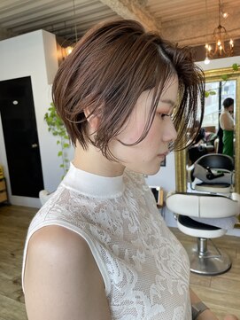 ヌード(NUDE) NUDE くびれショートハンサムショート大人ショートボブ