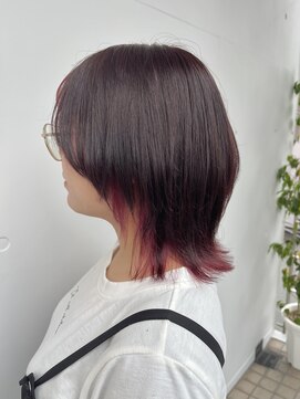 カリーナコークス 原宿 渋谷(Carina COKETH) インナーカラー/ダブルカラー/イヤリングカラー／ハイライト