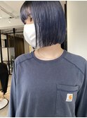 ボブ/ミニボブ/切りっぱなしボブ/ミディアム/ショート