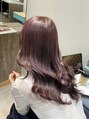イーエムエー アールビアンカ 名駅店(e.m.a×Ar be.anca)&nbsp;1人1人に合わせたお色味で作るブリーチなしピンクお任せください