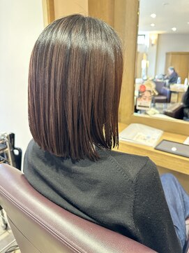 ユウヘアー 石川橋店(U Hair) 艶髪♪/似合わせカット/ボブスタイル