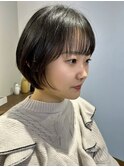 前上がりボブベース/レイヤー/顔まわり