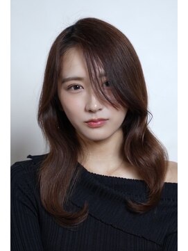 エルフ(elf) 韓国/くびれ/顔周り/髪質改善ストレート/カット/酸性ストレート