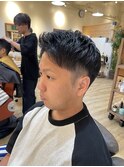ツーブロックアップバンク