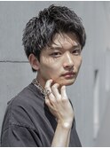 【小久保style】ロングウルフパーマシャギー秋色ピンクカラー