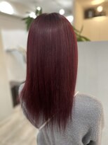 グランディールヘアデザイン(grandir hairdesign)&nbsp;チェリーレッド！-Yurika-