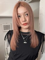 シェノン バイ アランスミシー 表参道(CHAINON by Alan smithee) 姫レイヤーコーラルピンク!