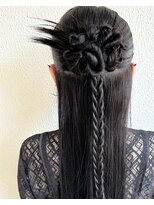 リレーション(Relation)&nbsp;ハーフアップのカチモリヘア