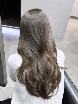 エースヘアー(A.hair) 透明感グレージュ/レイヤーカット/高濃度水素髪質改善