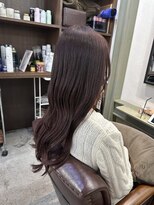 ジル ヘアデザイン ナンバ(JILL Hair Design NAMBA) pinkbrown
