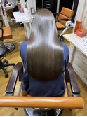 レイヤーカット×イルミナカラー×UPTOGLOSS髪質改善  近鉄八尾