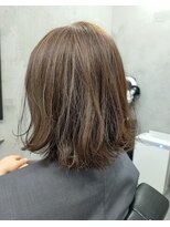 春風 脱白髪染めカラーハイライト【春風】