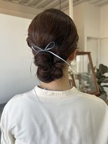 フィル(fil)&nbsp;ツインのシニヨンアレンジ