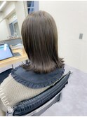 【verda】ブリーチなしダブルカラー　オリーブベージュ