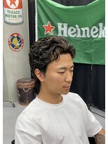 バジー バイ ディーアンドティー(Buzzy by D&T)&nbsp;オールバックパーマ