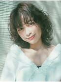 【emu井上信洋】しっかりウェーブの強めパーマウルフ【エミュ】