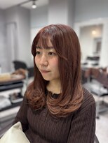 アデプト 北千住店(adept)&nbsp;★オリーブグレークラゲヘアーココアベージュ小顔レイヤー