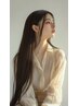 【NoIEこだわり】カット＋透明感カラー＋髪質改善ストレート￥26,400