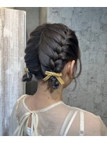 イコール バイ プロデュース 町田駅前店(equal by Produce)&nbsp;編み込みアレンジ☆［町田/町田駅/アレンジ/編みこみ］