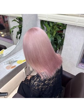 アン ブリーチ 大宮駅東口店(UN BLEACH) ブリーチ2回 ホワイトピンク