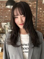 ボコカ(bococa) 向ヶ丘遊園レイヤー大人可愛いロング韓国オリーブ