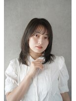 ソレイユバイエルズ(soleil by ailes)&nbsp;顔まわりレイヤー×オリーブカラー