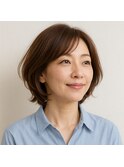 ミセスふんわりミディアム　20代 30代 40代 50代 60代 髪質改善
